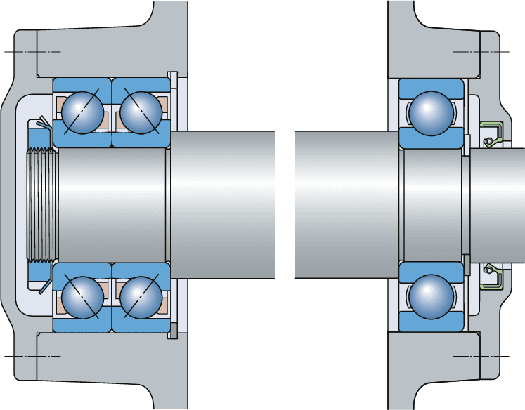 Arrangements and their bearing types